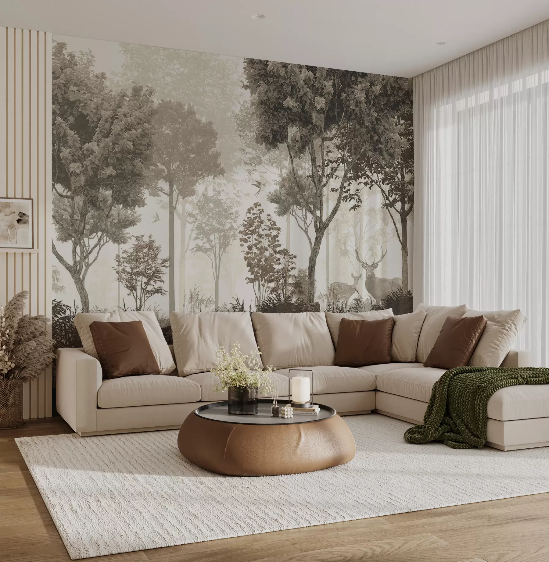 Fototapety Čarovný les u72134