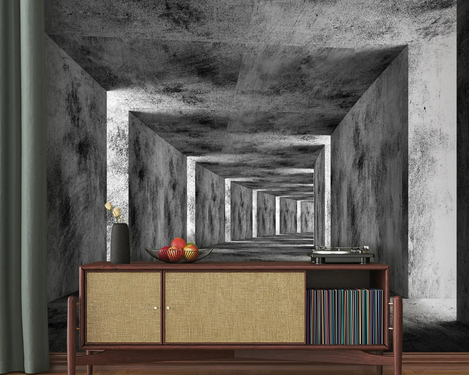 Fototapety Drevo, čierno-biely e štýl u45797
