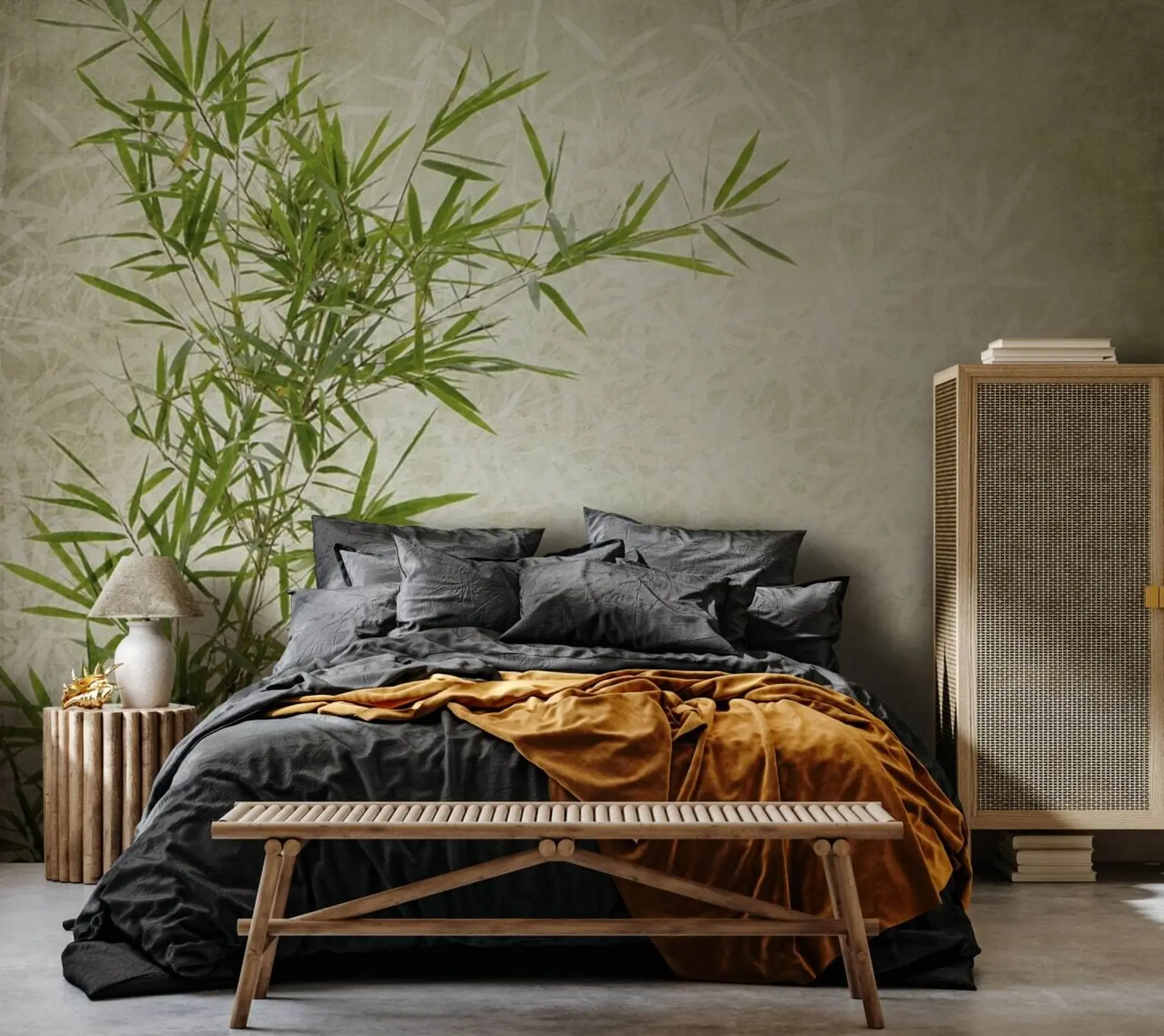 Fototapety Bambus v japonskom štýle u72567