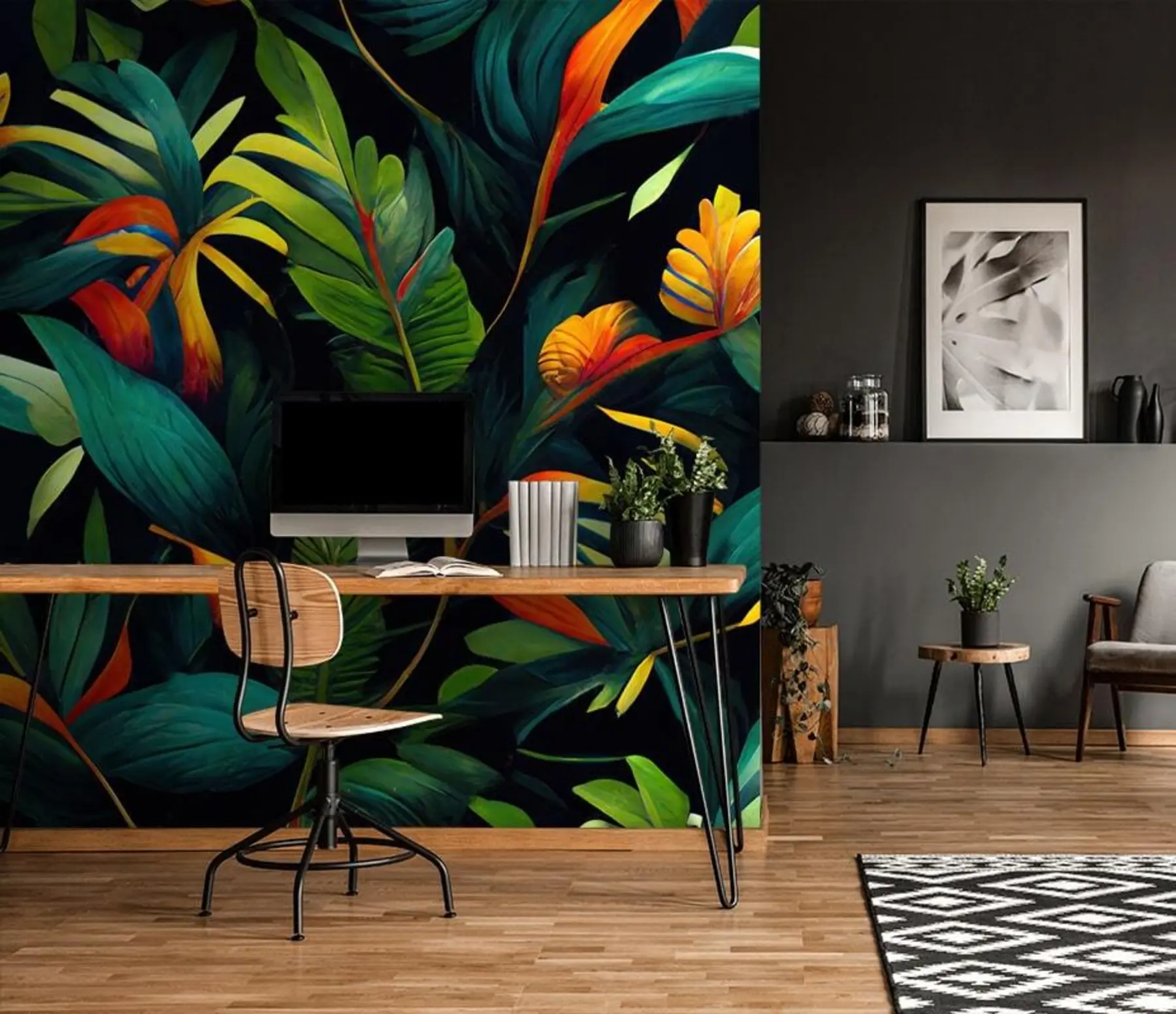 Fototapety Svetlá tropická džungľa u72390