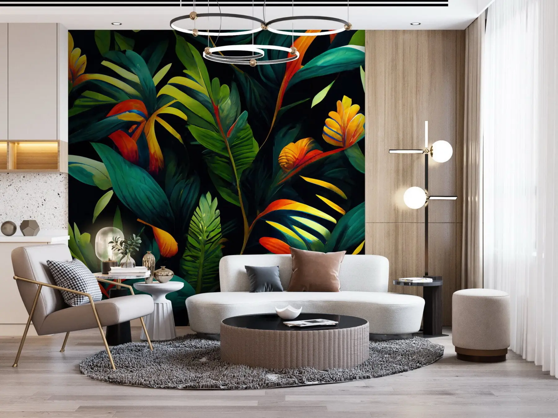 Fototapety Svetlá tropická džungľa u72390