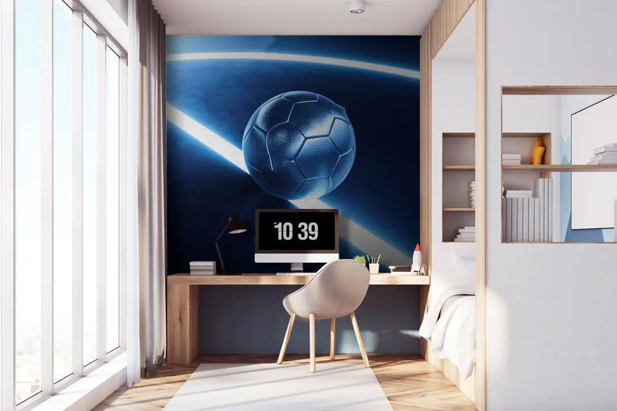 Fototapety Neónový futbal u72791