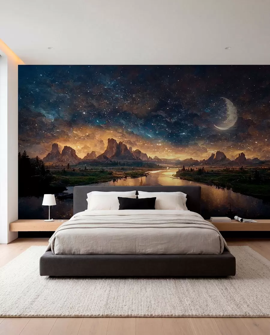 Fototapety Magická noc v inom svete u79812