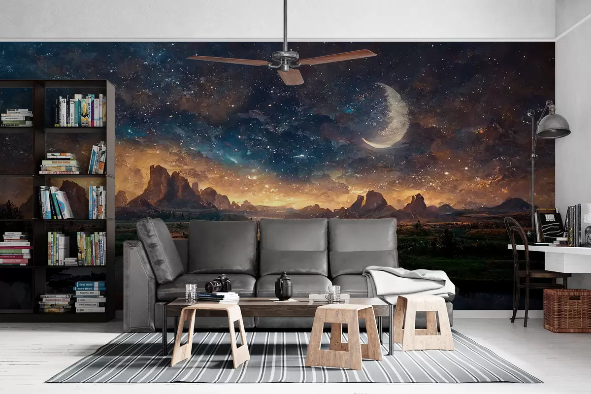 Fototapety Magická noc v inom svete u79812
