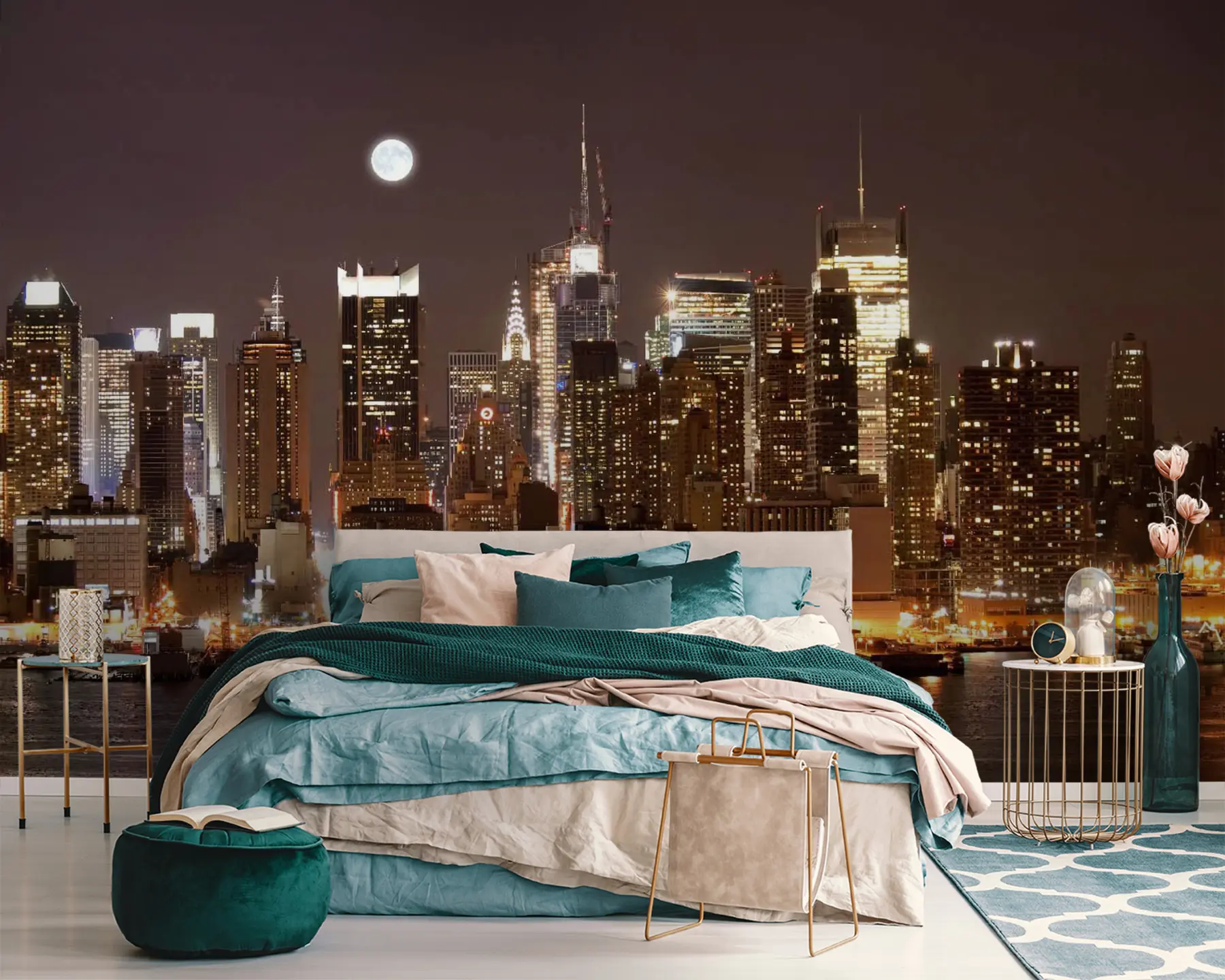 Fototapety Nábrežie New Yorku u57923