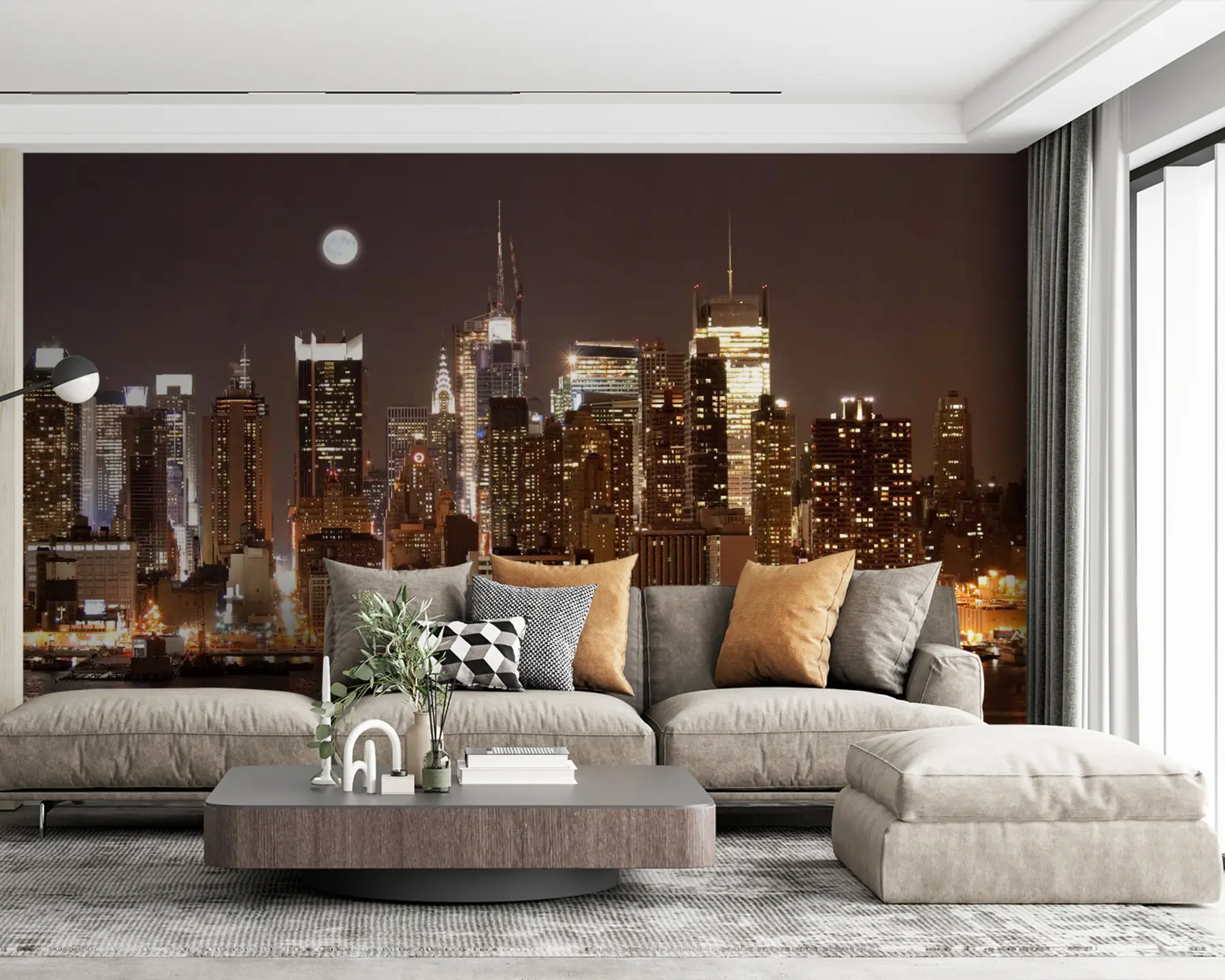 Fototapety Nábrežie New Yorku u57923