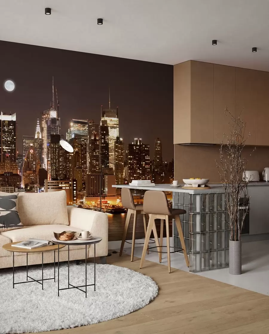 Fototapety Nábrežie New Yorku u57923
