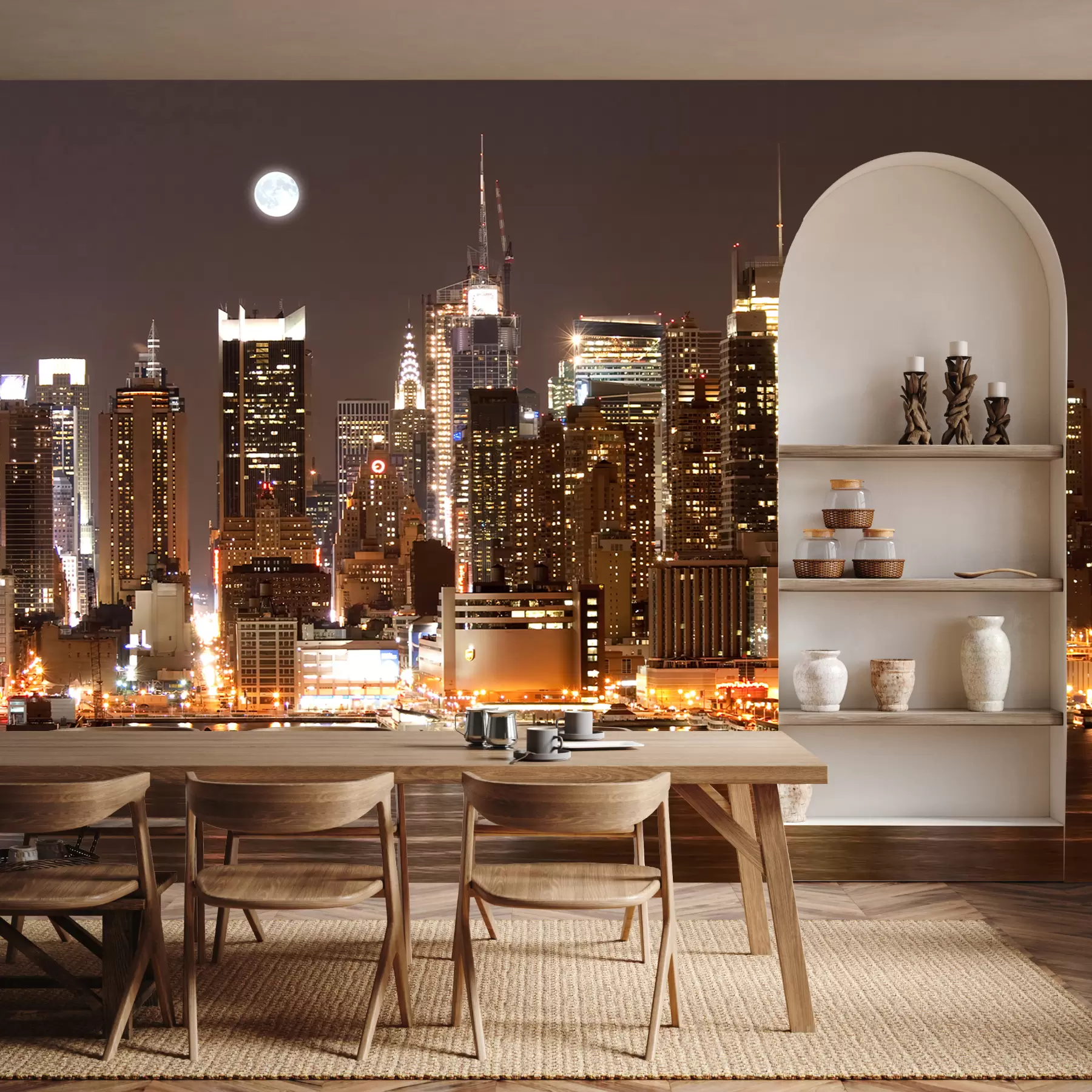 Fototapety Nábrežie New Yorku u57923