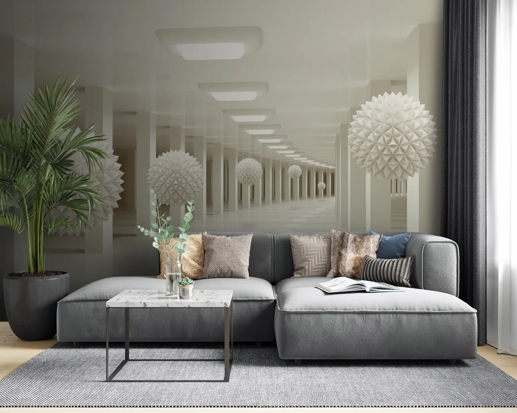 Fototapety Stavba, osvetlenie a drevo u24296