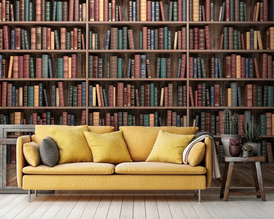 Fototapety Pôsobivá knižnica u93501