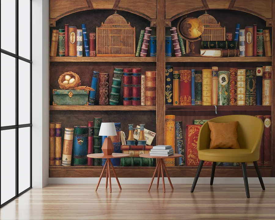 Fototapety Polica, knižnica a nábytok u02813