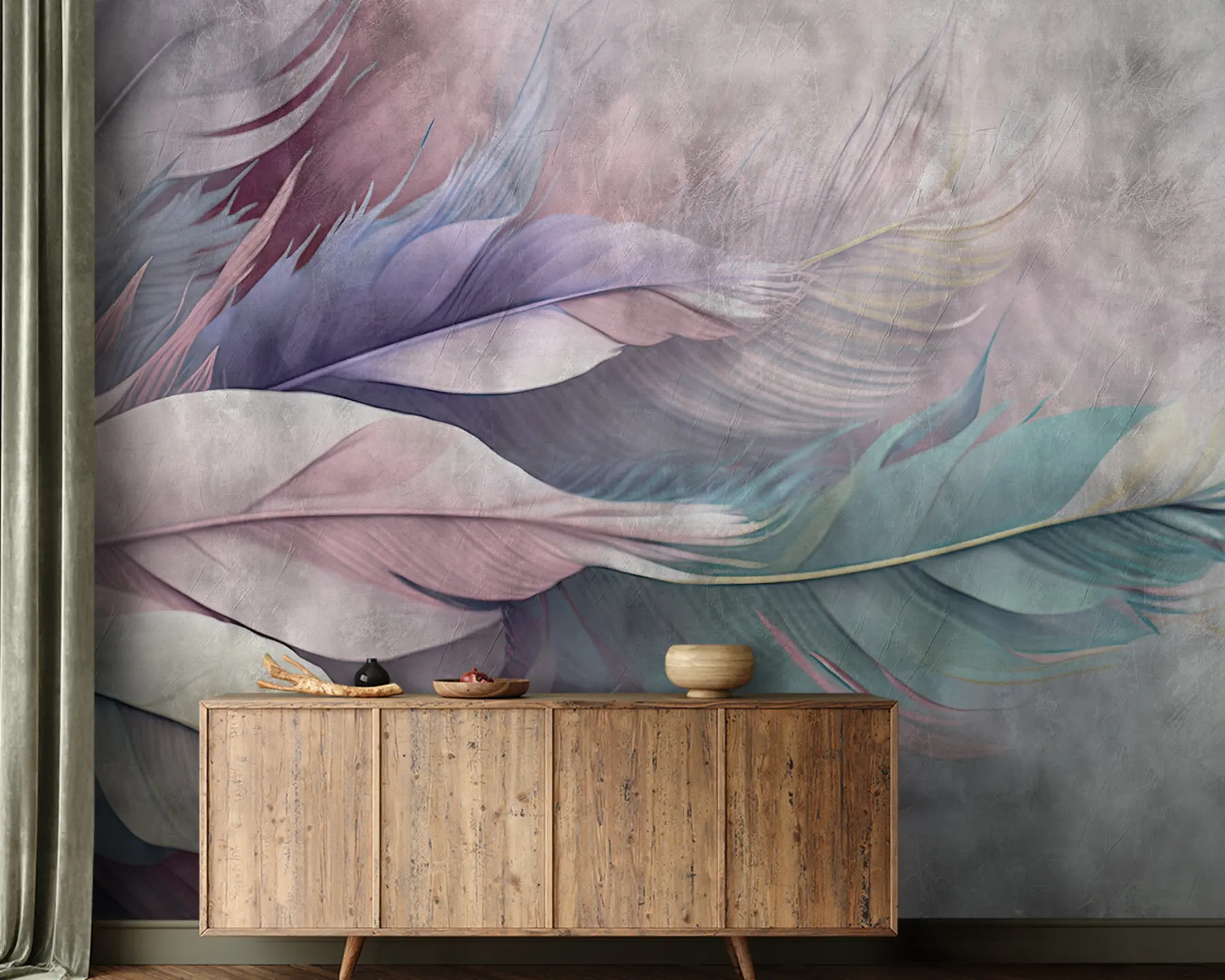 Fototapety Viacfarebné perie u93934