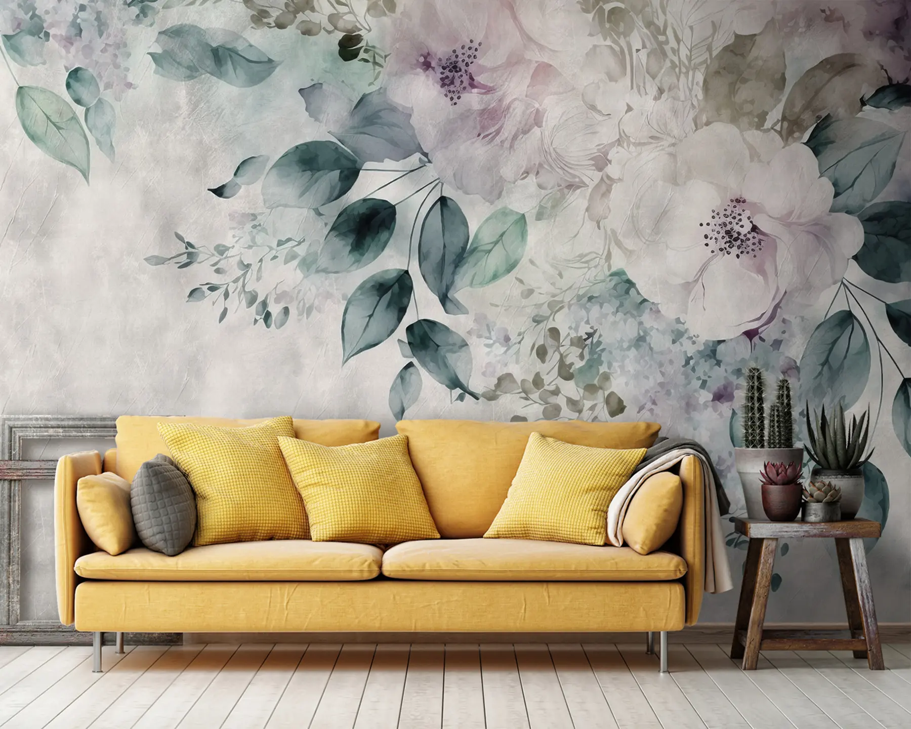 Fototapety Jemné akvarelové kvety u93940