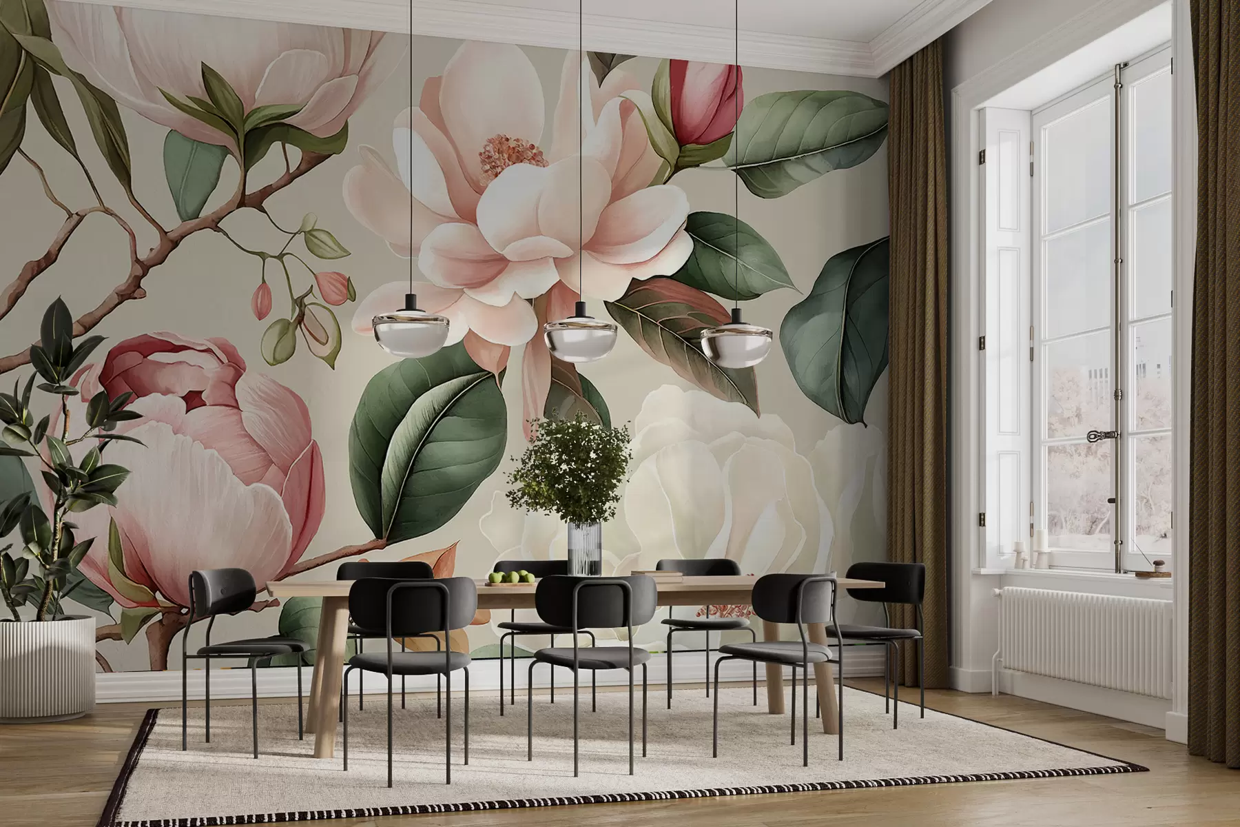 Fototapety Akvareloví duchovia u70667