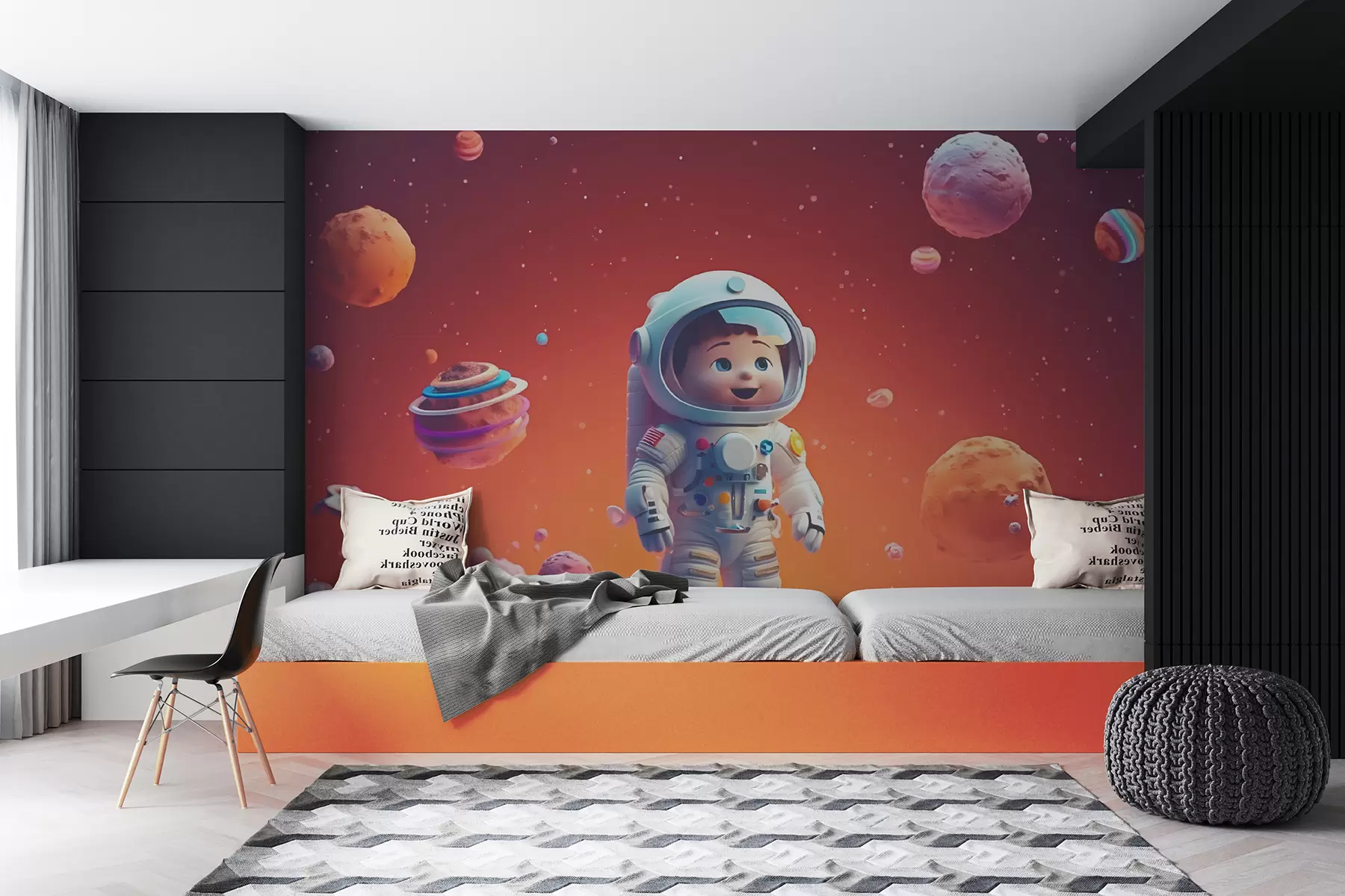 Fototapety Malý astronaut u94745
