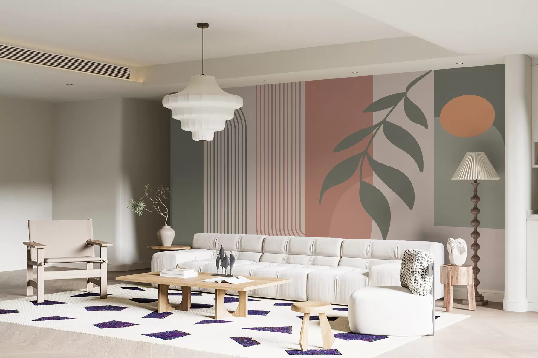 Fototapety Oblúky a dekoratívne prvky v štýle boho u94153