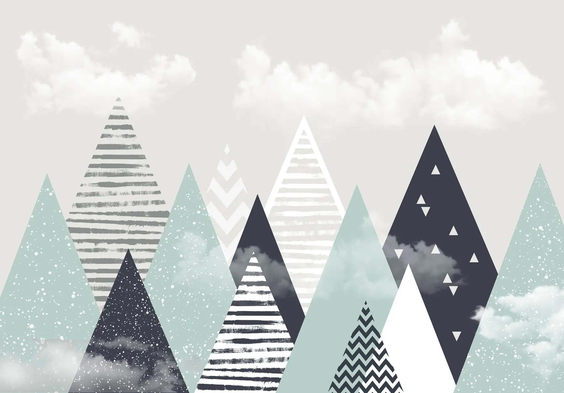 Fototapety Škandinávske hory do detskej izby u94604