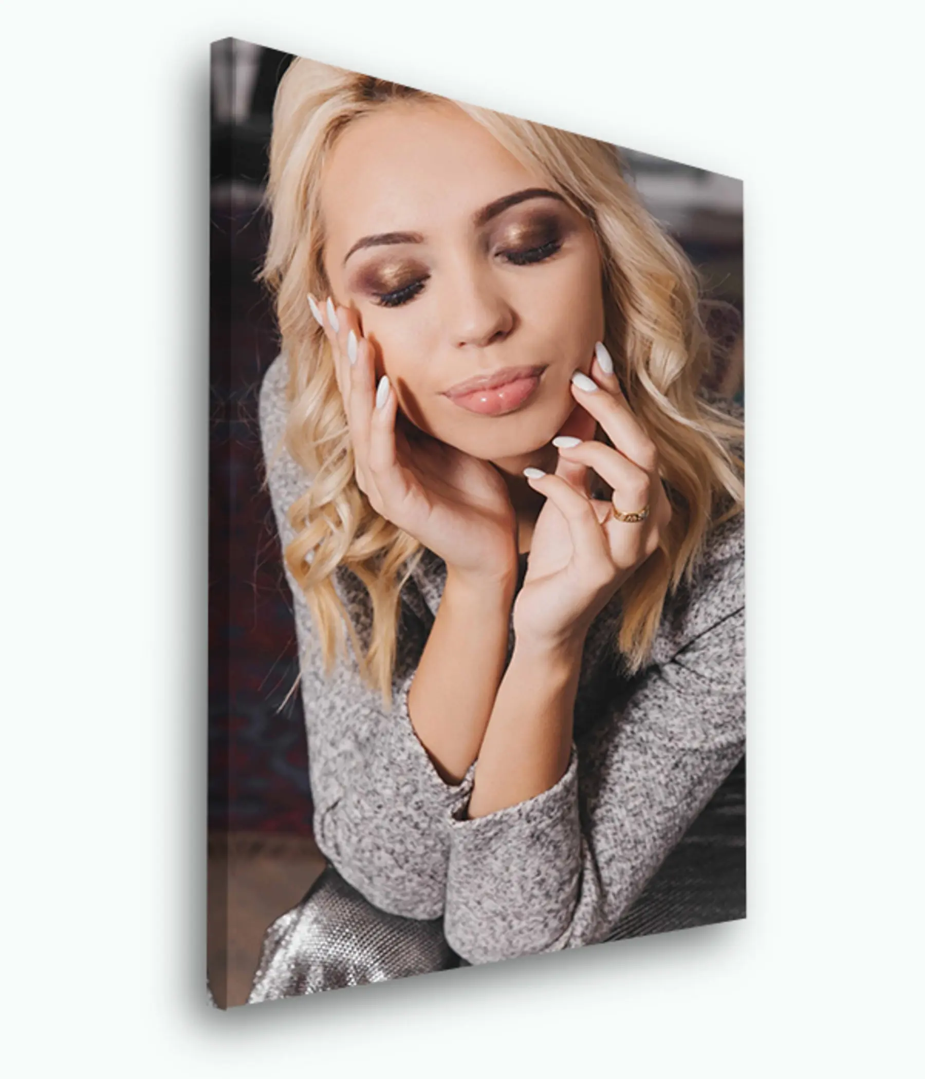 Obraz Rty, fotografie a riasy s33103