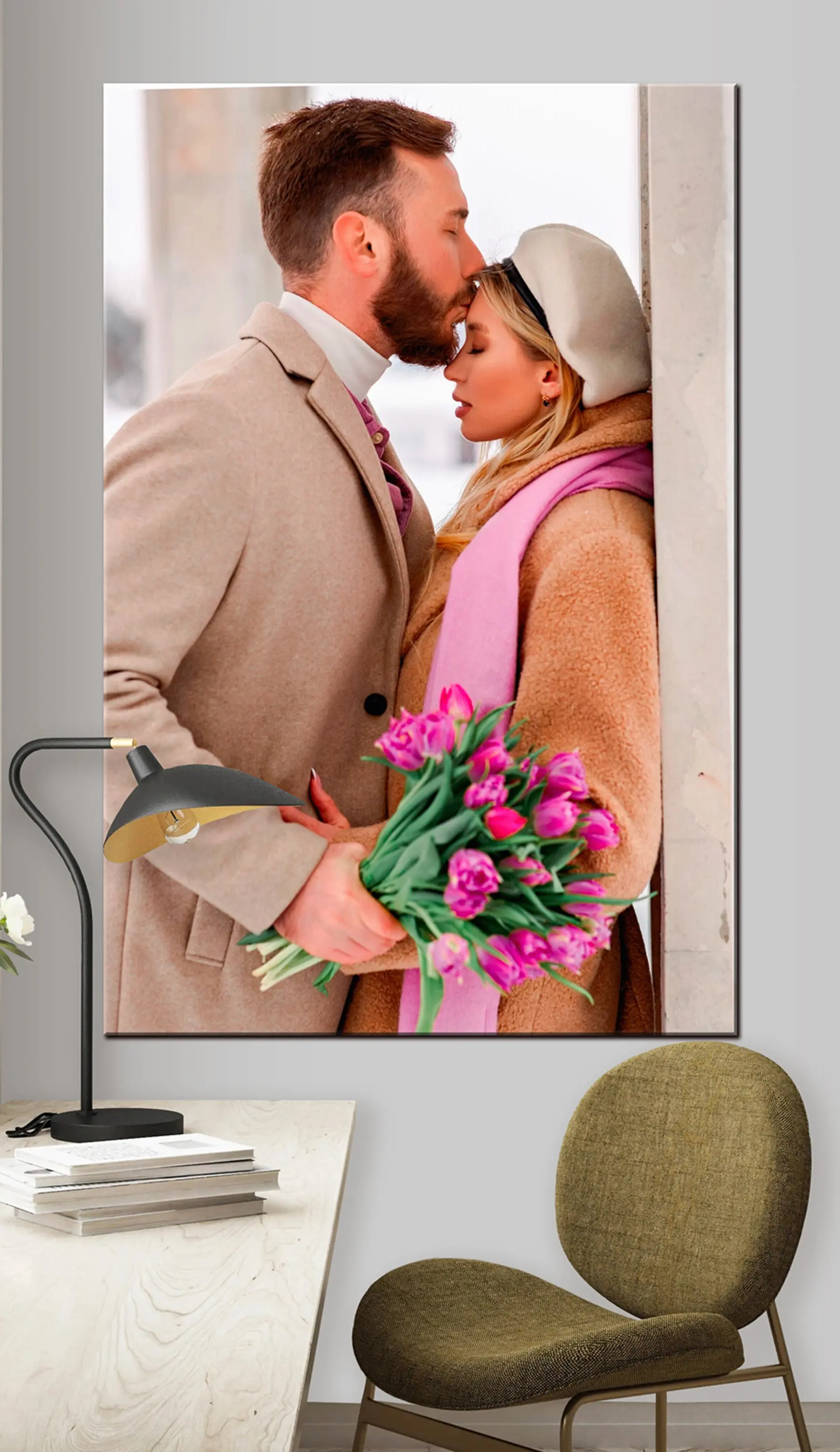 Obraz Kvetina, rastlina a kravata s33162