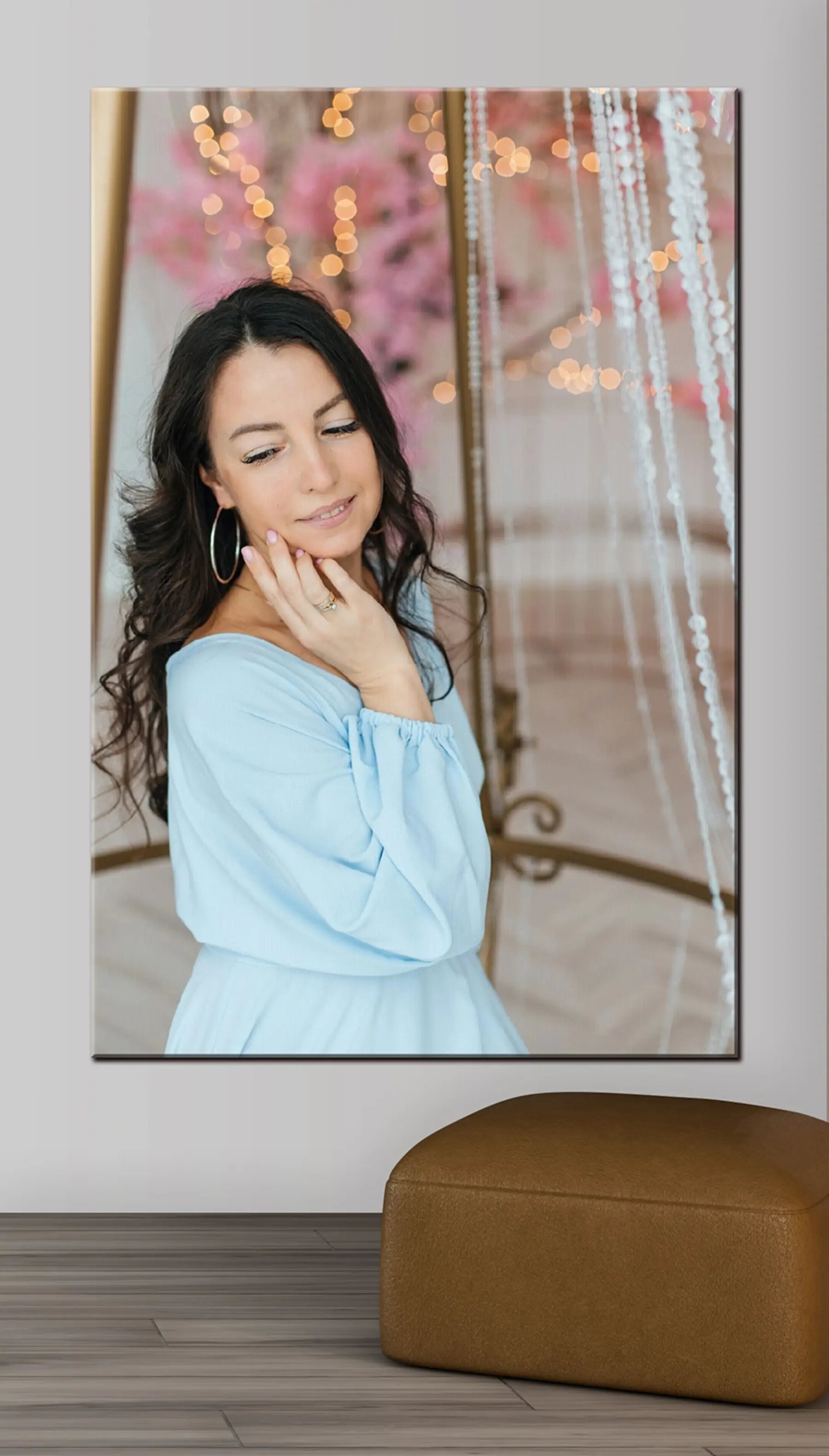 Obraz Úsmev, riasy a rukáv s33173