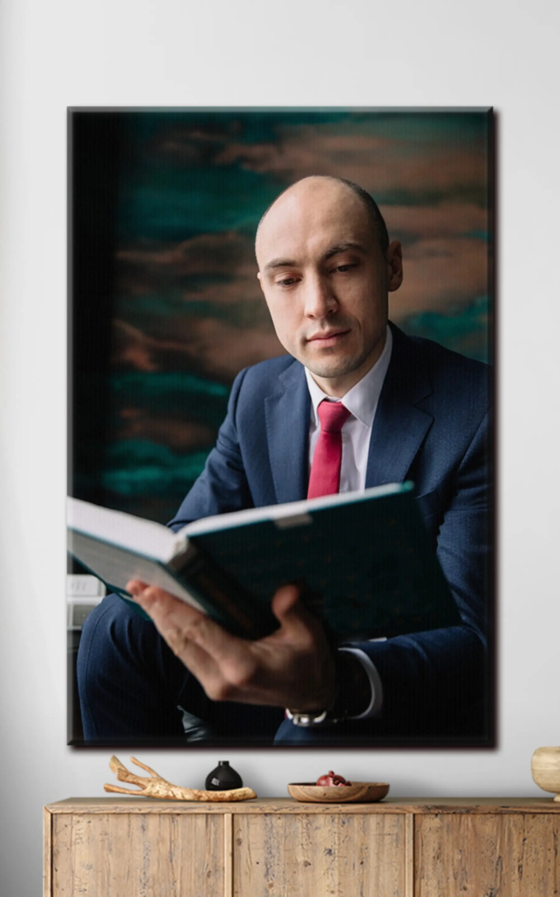 Obraz Kravata, rukáv a golier s33176