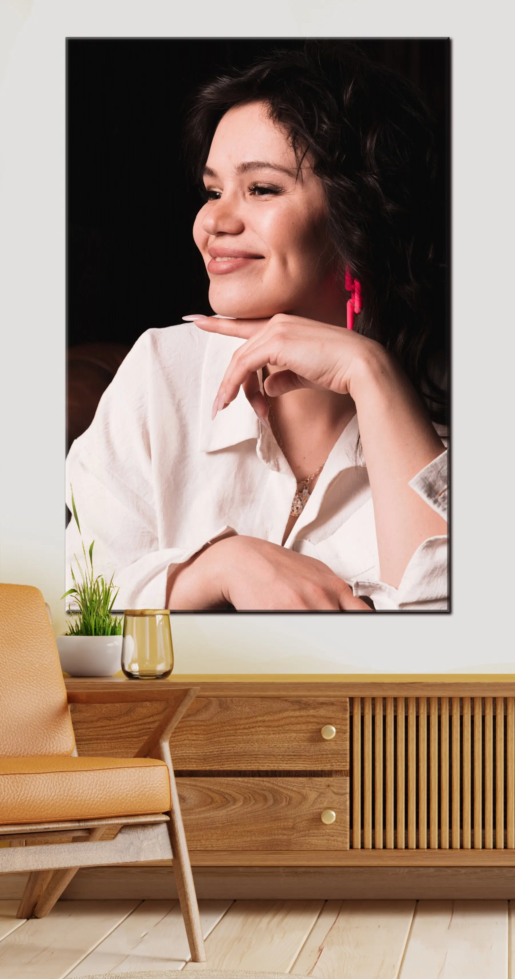 Obraz Nos, pery a brada s33231