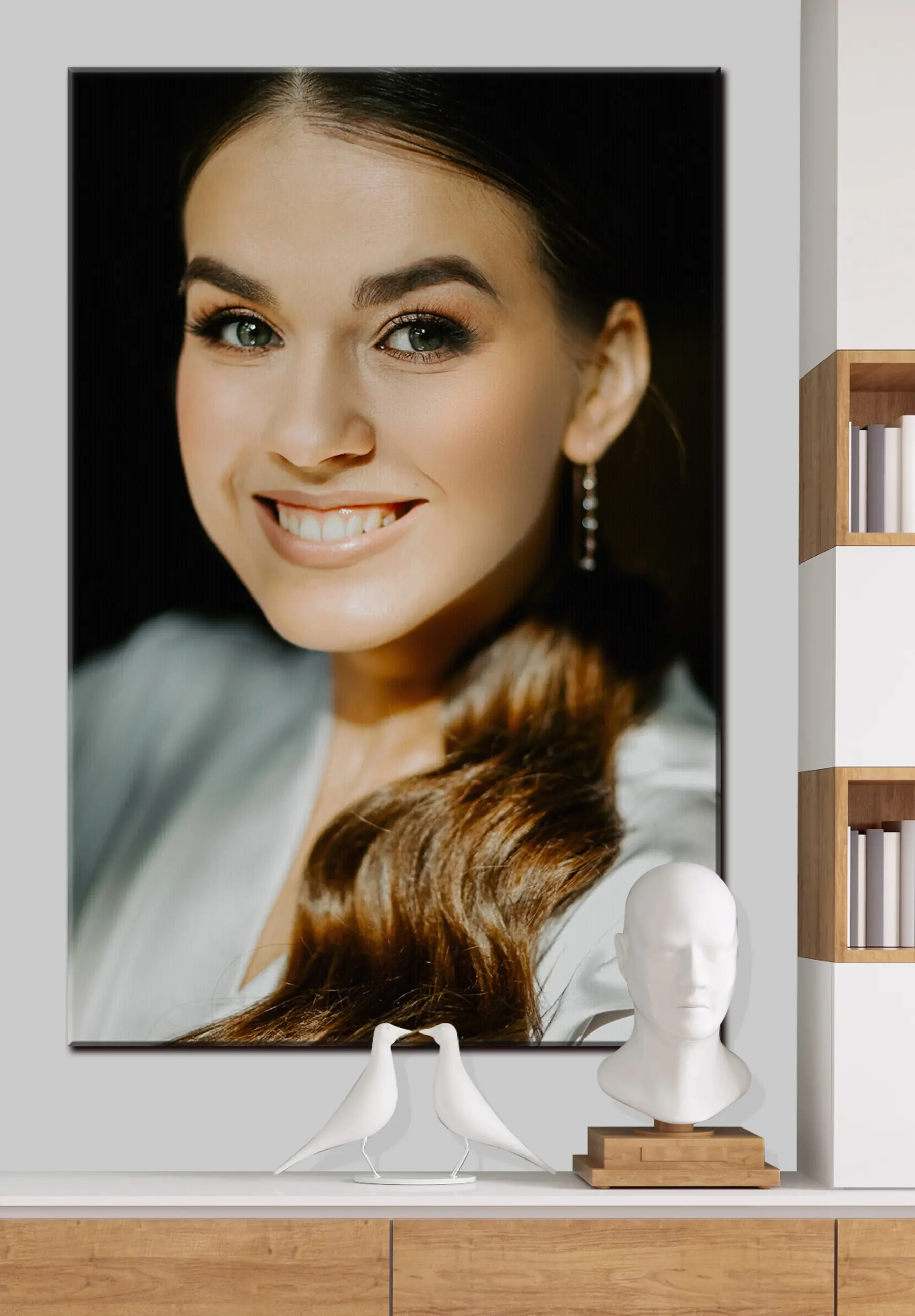 Obraz Nos, úsmev a pery s33253