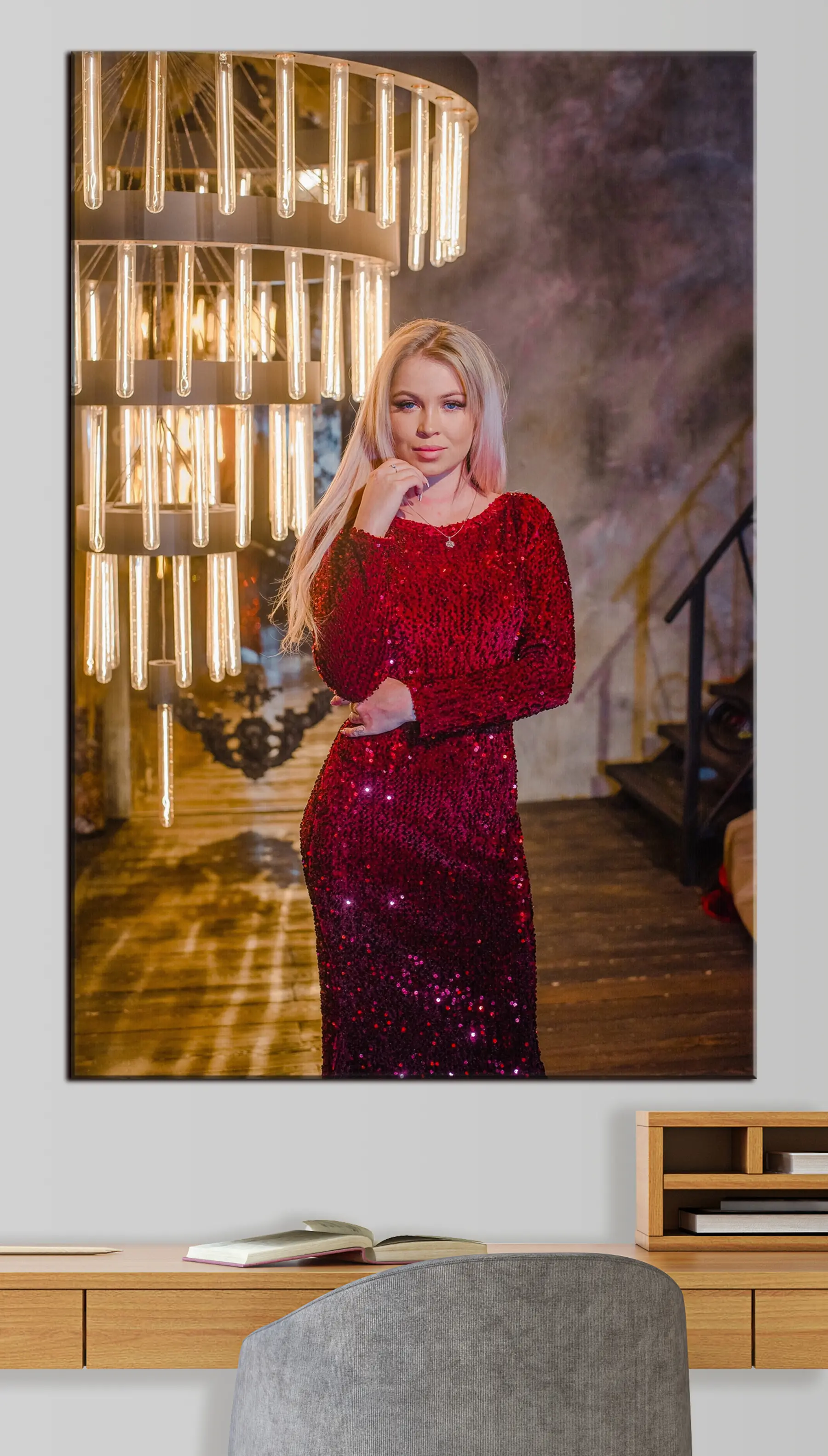 Obraz Jednodielny odev, rukávy a pás s33355