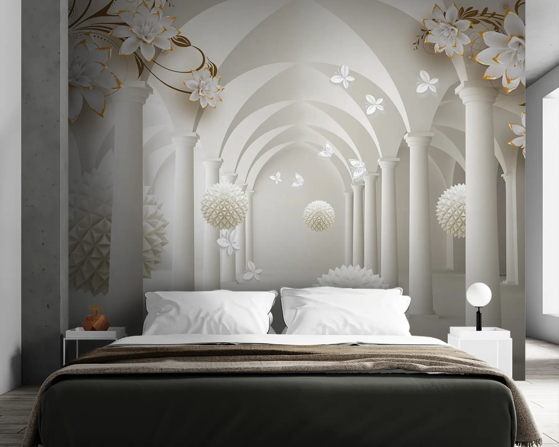 Fototapety Špicaté gule v tuneli u94966