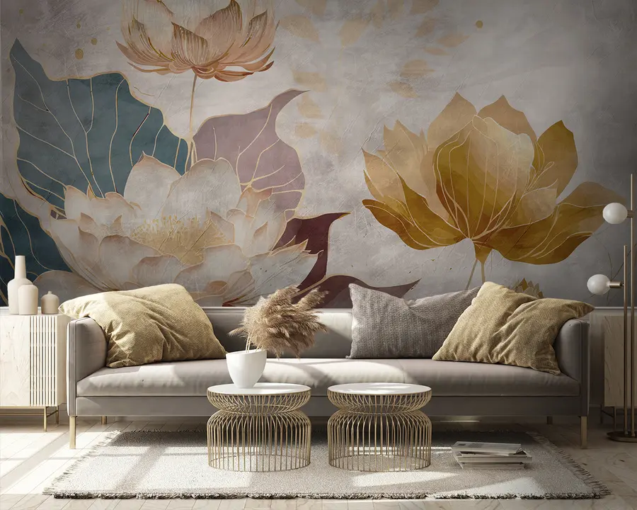 Fototapety Krásne veľké kvety u95418