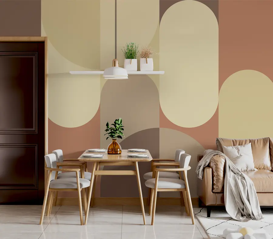 Fototapety Geometria Bauhausu u95870