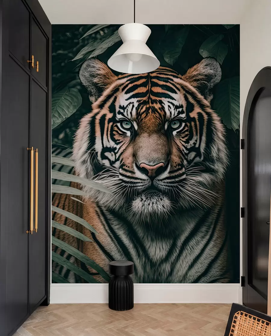 Fototapety Tiger v dažďovom pralese u95619