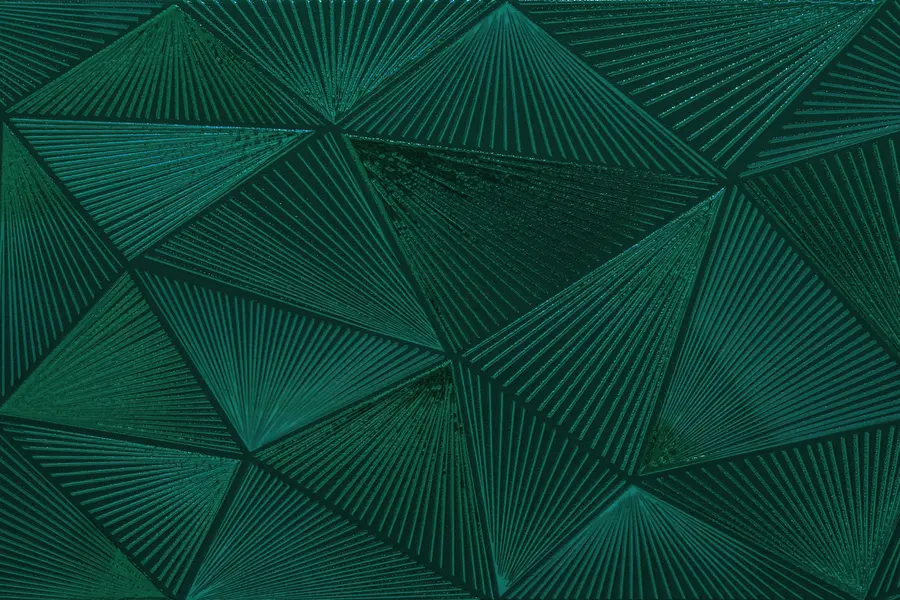 Fototapety Tmavo zelené mozaikové dlaždice u96289