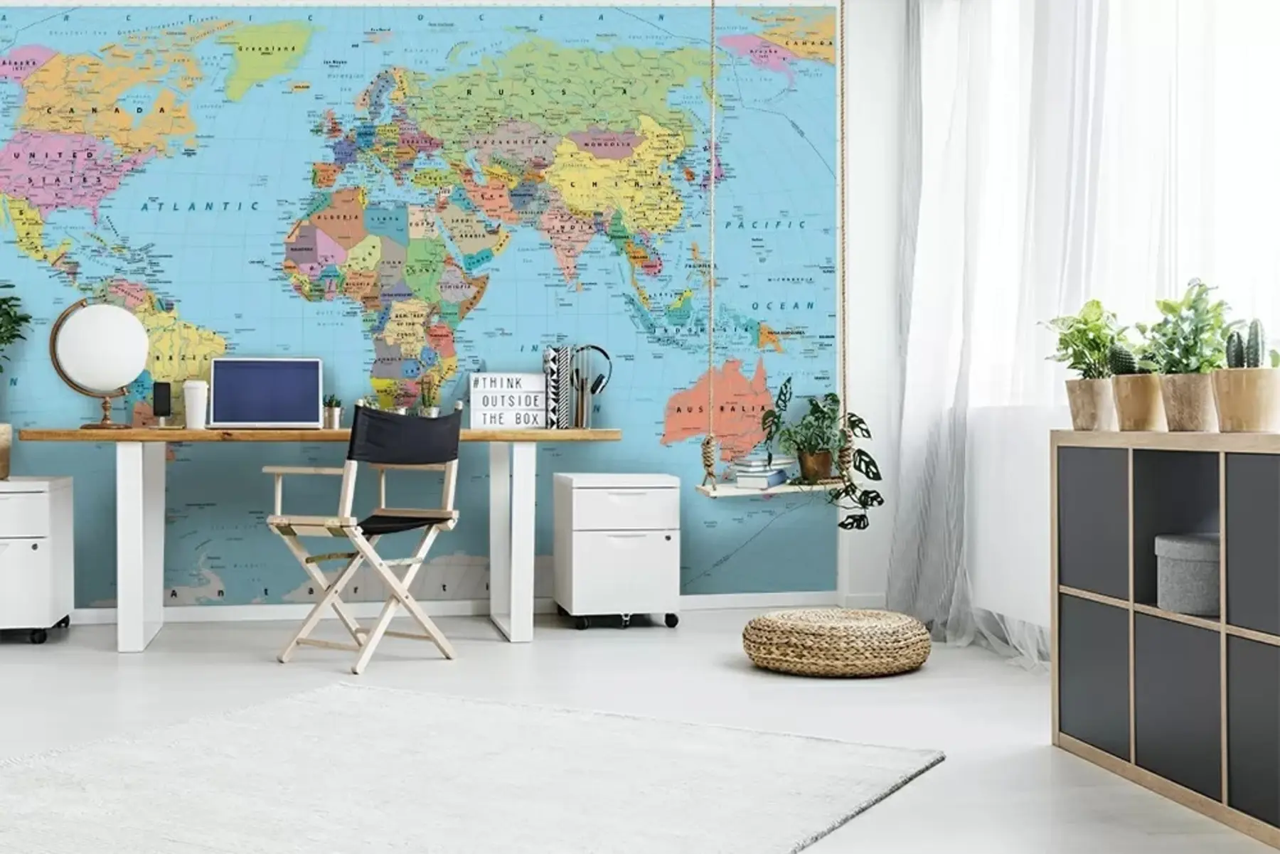 Fototapety Mapa sveta u13370