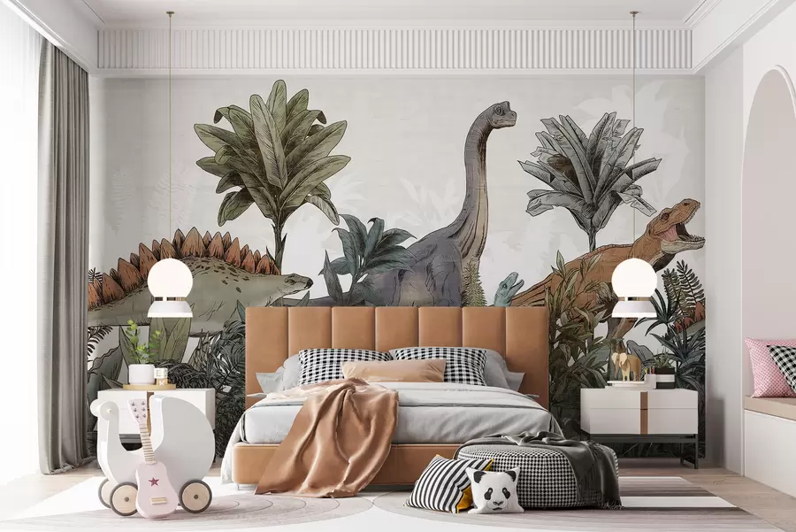Fototapety Park veľkých dinosaurov u96938