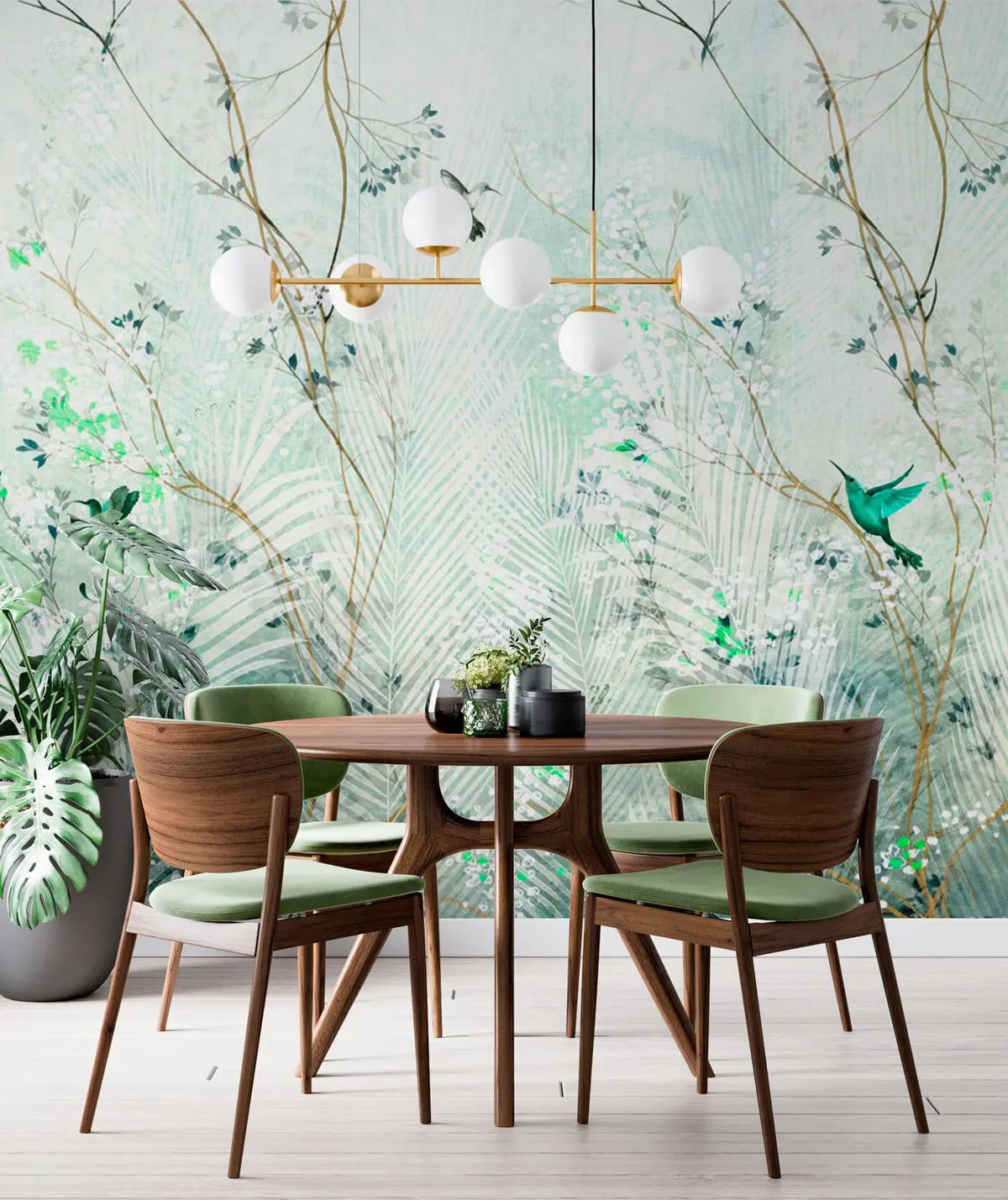 Fototapety Kolibríky v záhrade u97048