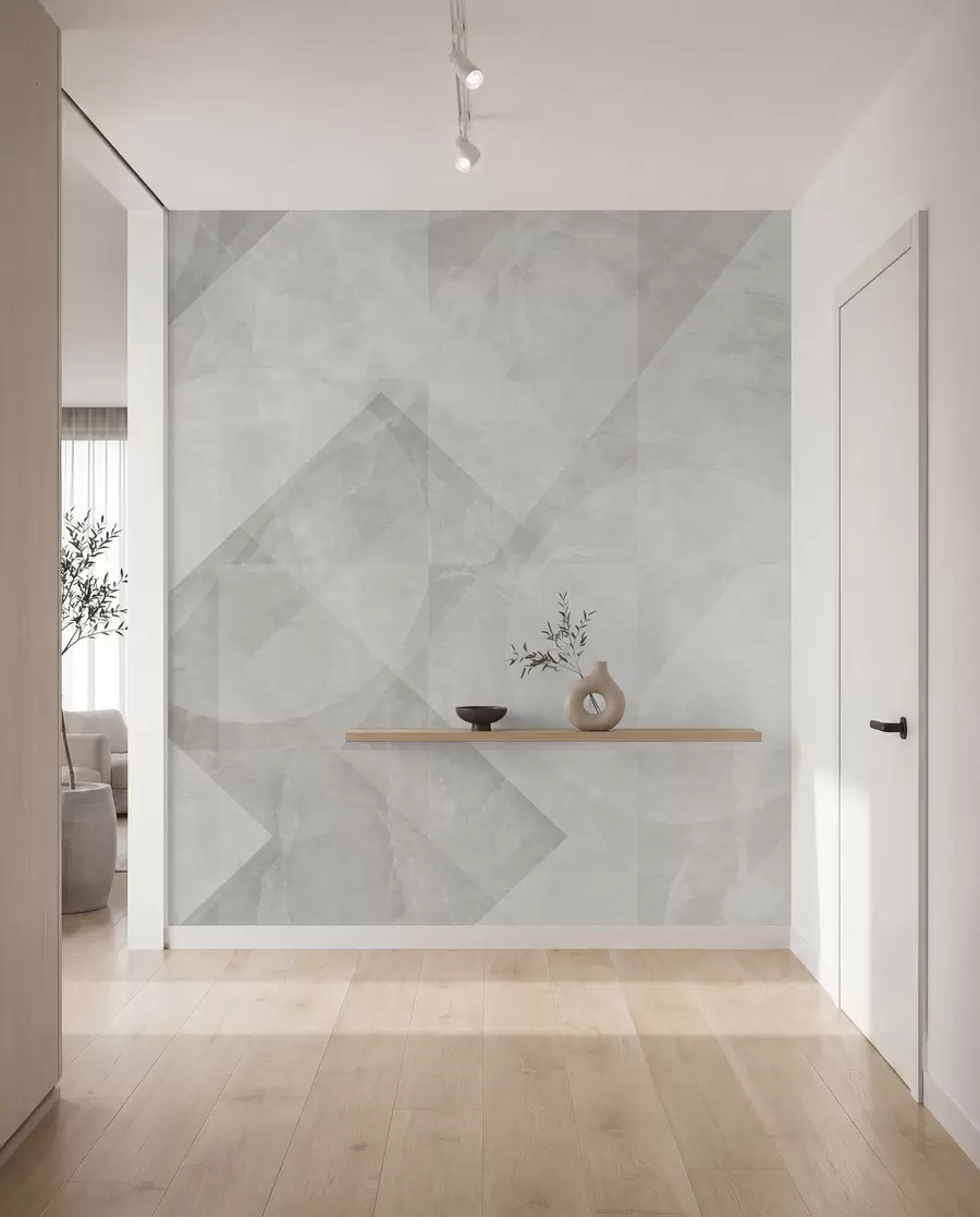 Fototapety Geometrická abstrakcia na mramorovom pozadí v pastelových farbách u97269