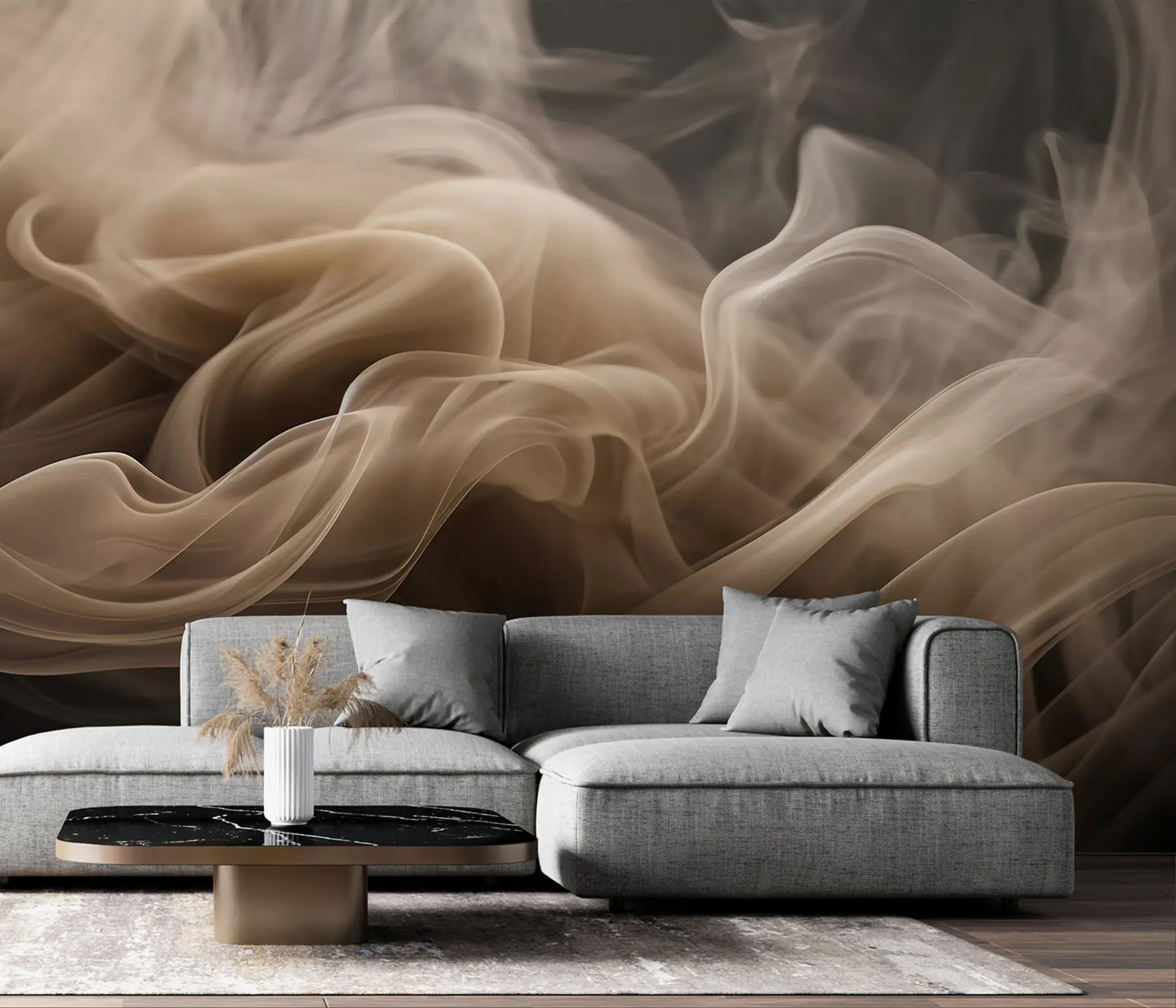 Fototapety Abstraktné vlny dymu u96591