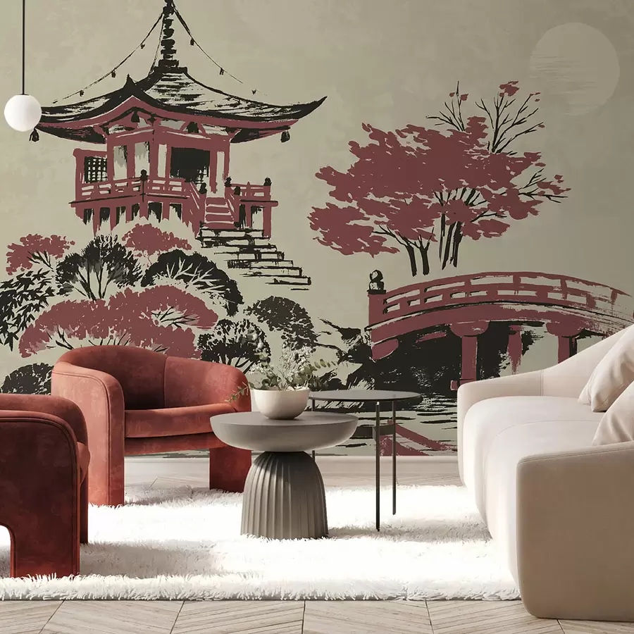 Fototapety Jesenná krajina v Kjóte u97635