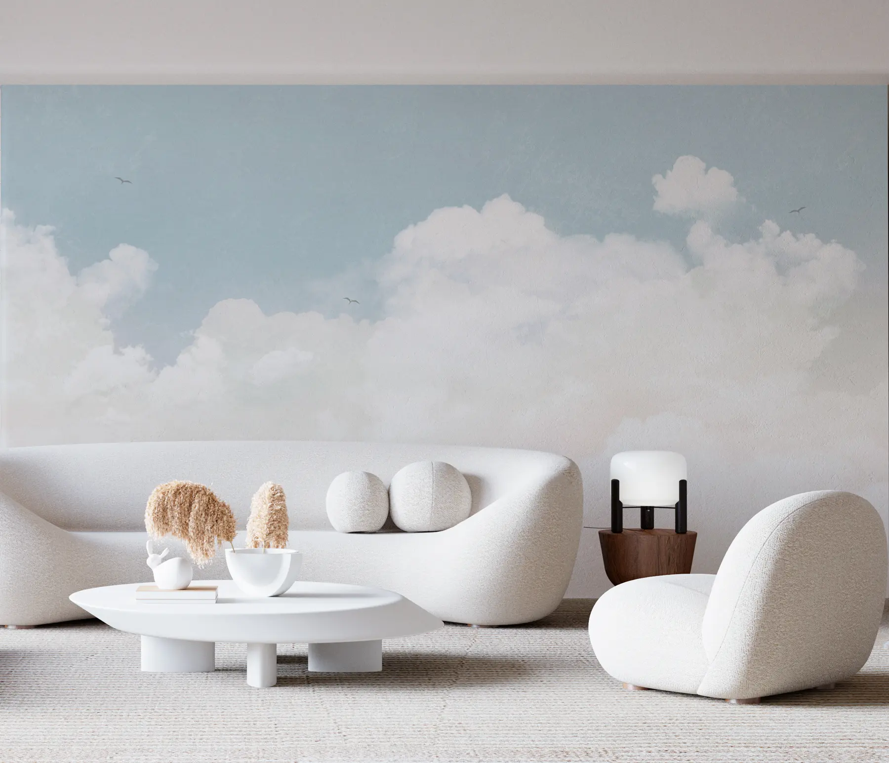 Fototapety Klasické oblaky na modrej oblohe u96783v3