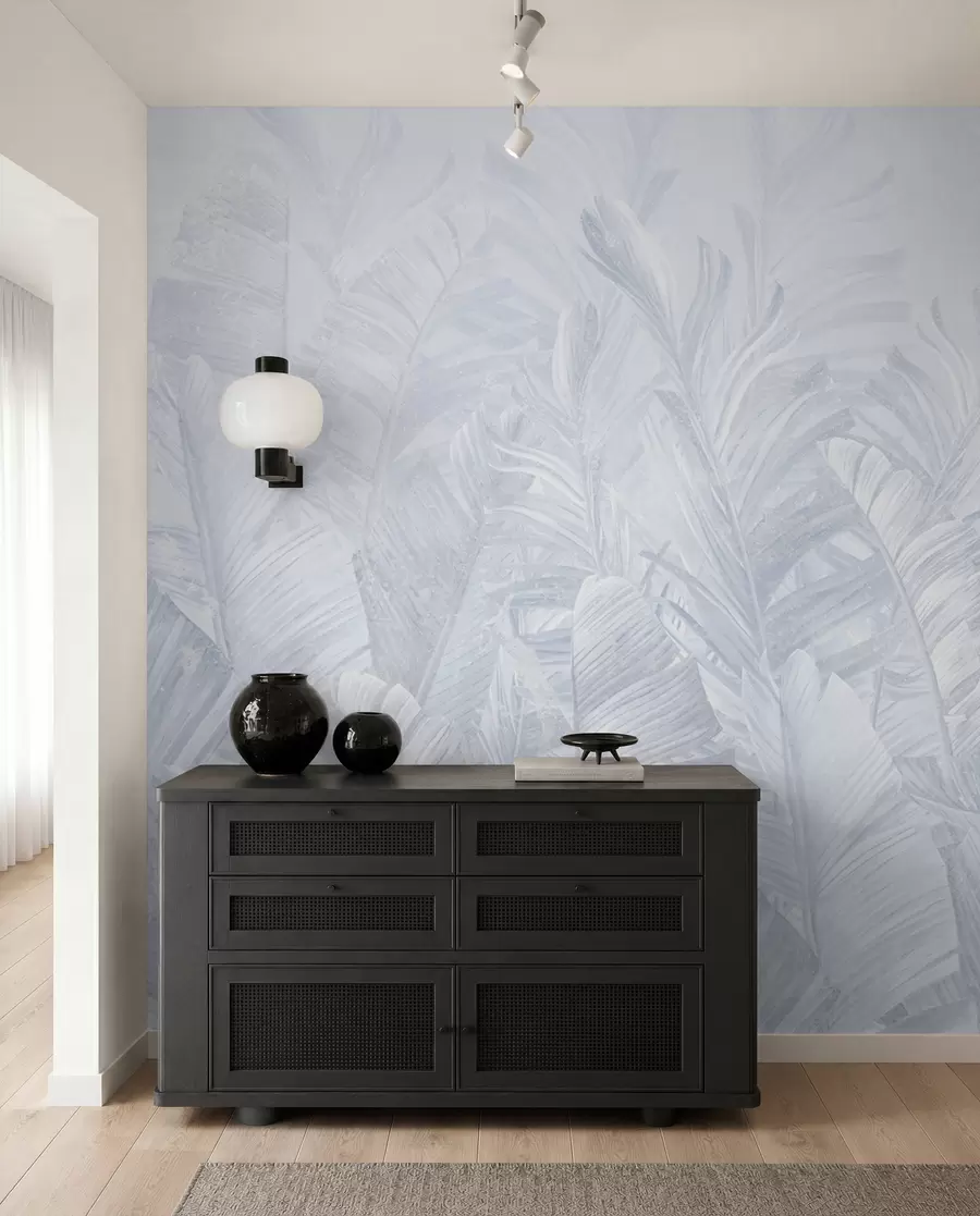Fototapety Trendy tropické modré listy u98951v5