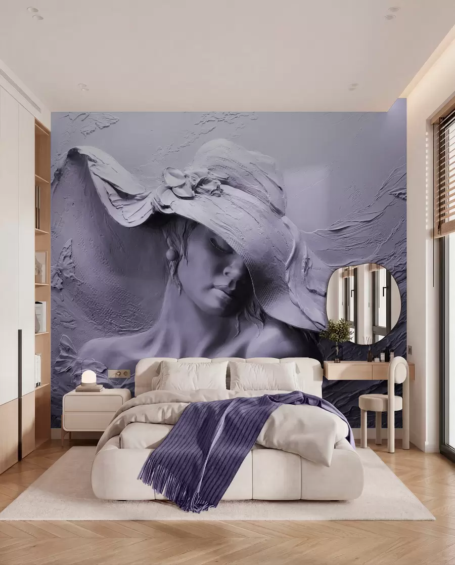 Fototapety Žena v klobúku 3D u62592v3