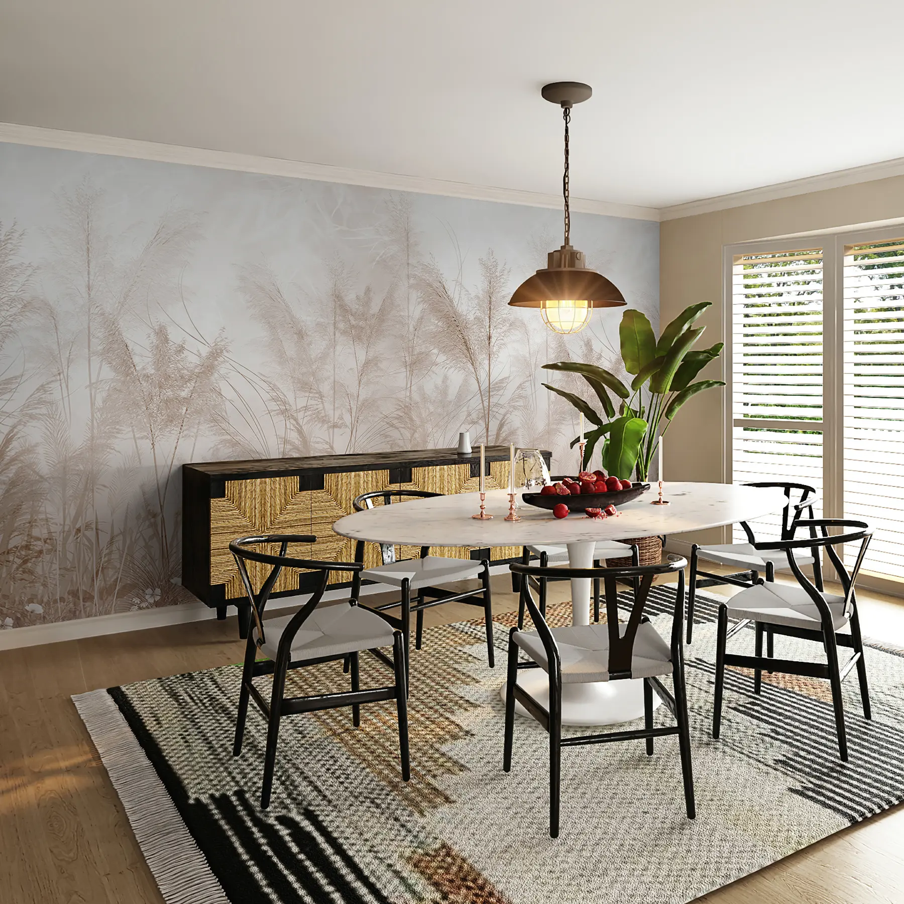 Fototapety Vysoké rastliny v pastelových farbách u93903d2